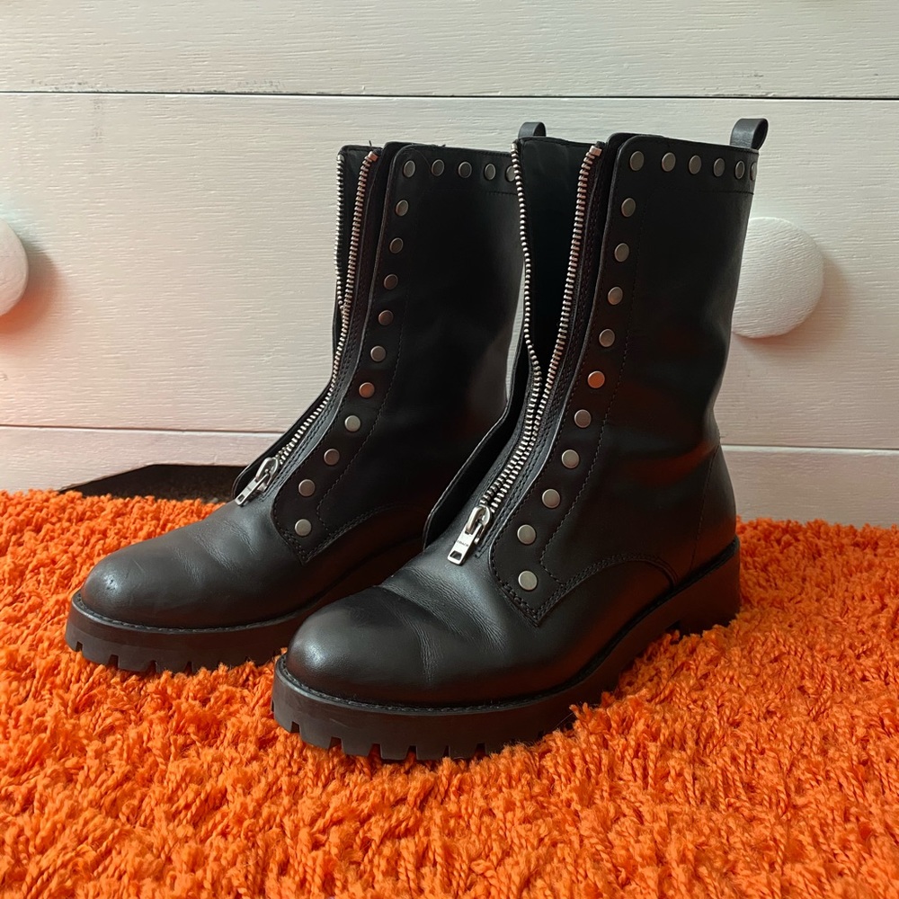 Laura combat bootie / COACH